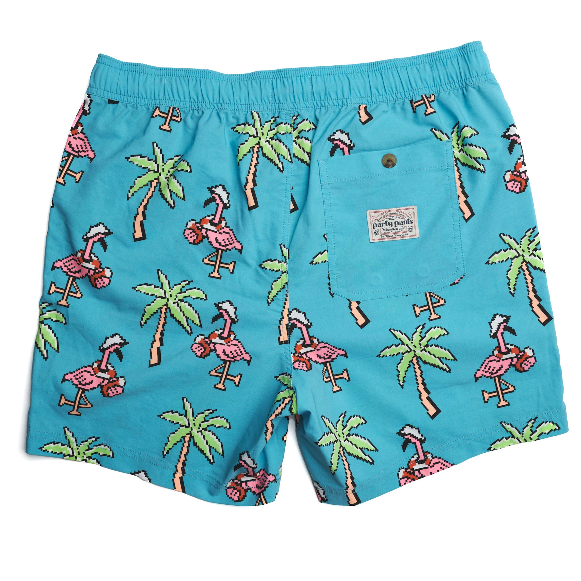 Party Pants Mens Pixel Mingo Shorts 8 Party Pants Mens Pixel Mingo Shorts - Image 6