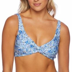 Splendid Womens Flora Halter Bikini Top