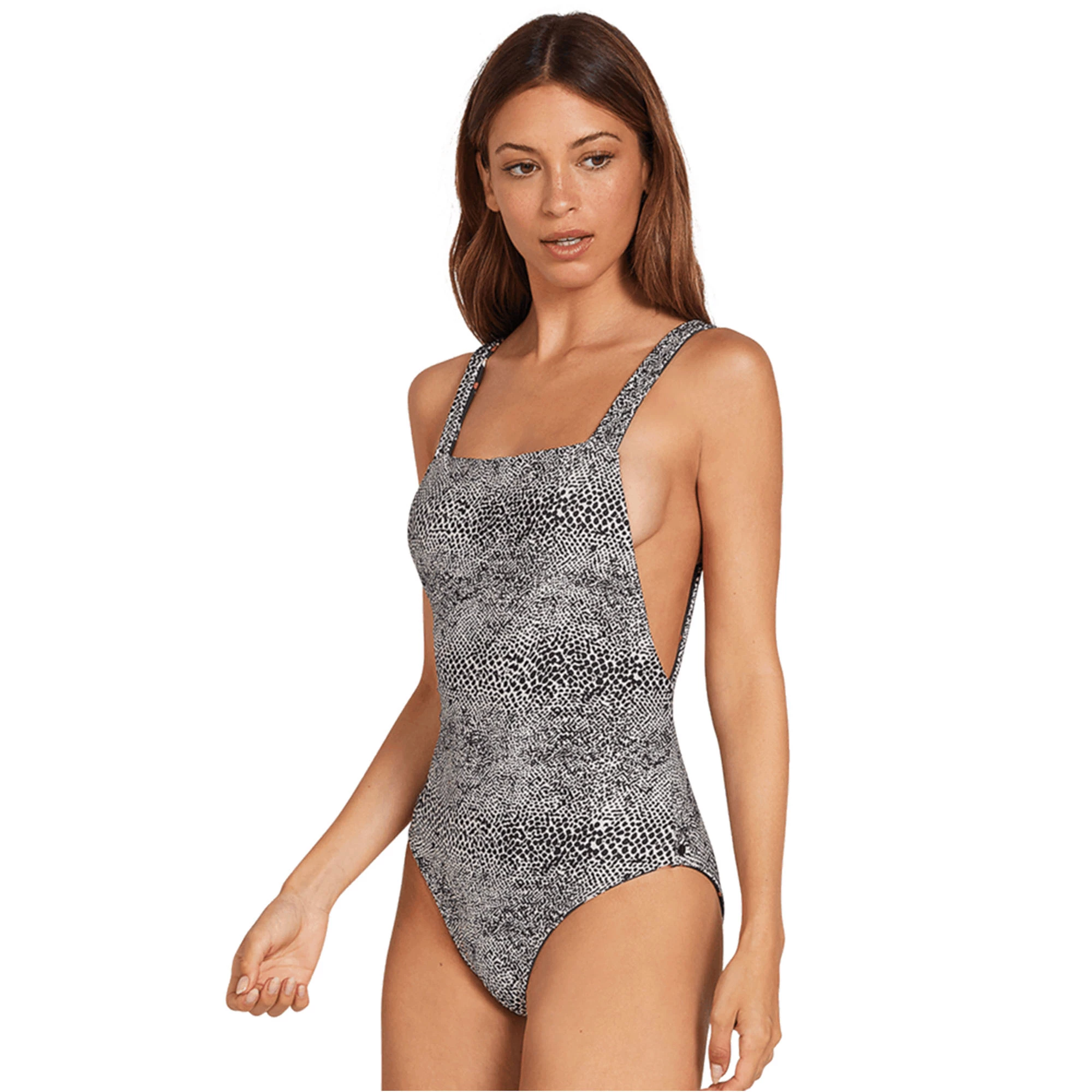 Volcom Women's Leaf It Be One Piece Swimsuit 6 Volcom Women's Leaf It Be One Piece Swimsuit - Image 4