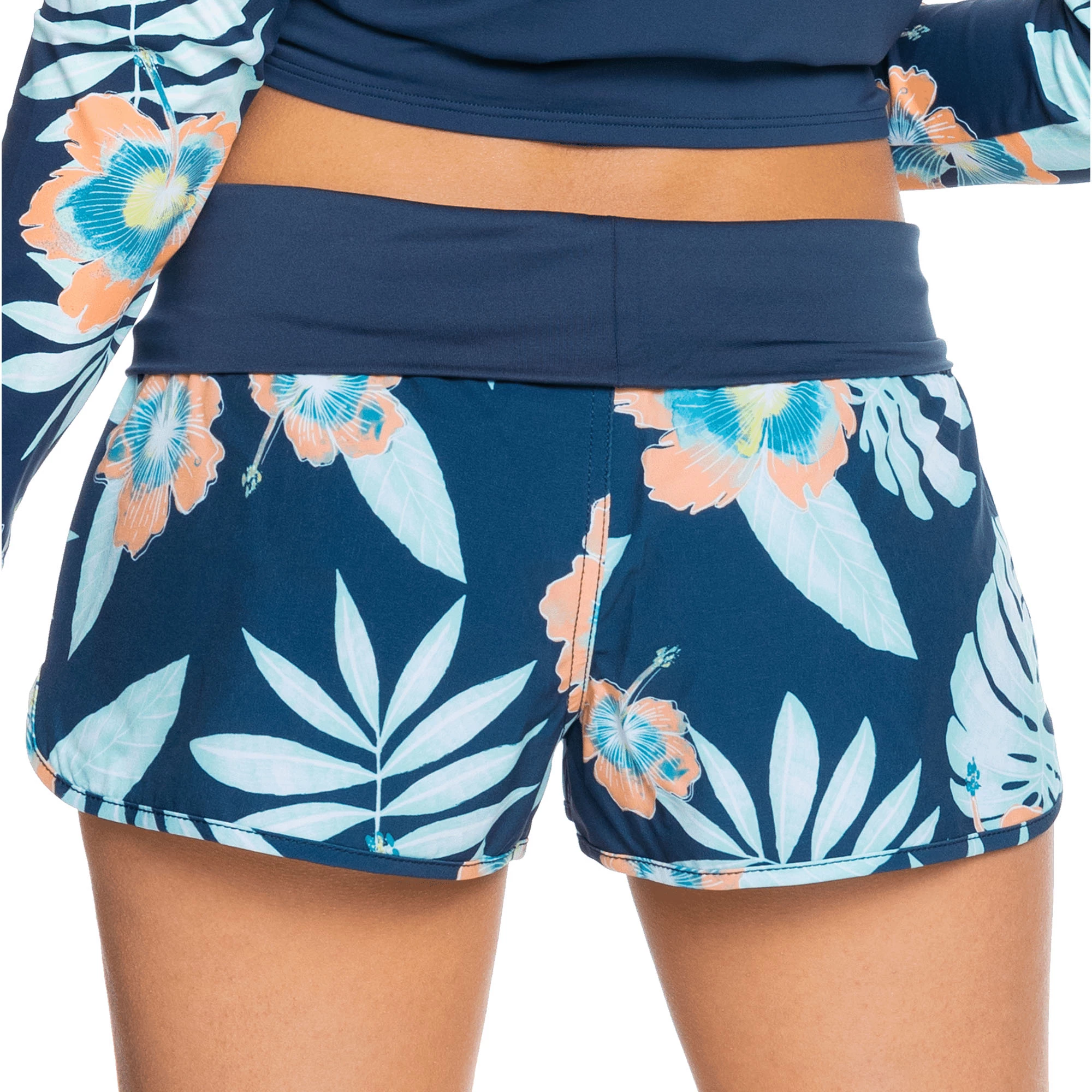 ROXY Women's Endless Summer Printed 2" Recycled Boardshorts 4 ROXY Women's Endless Summer Printed 2" Recycled Boardshorts - Image 2