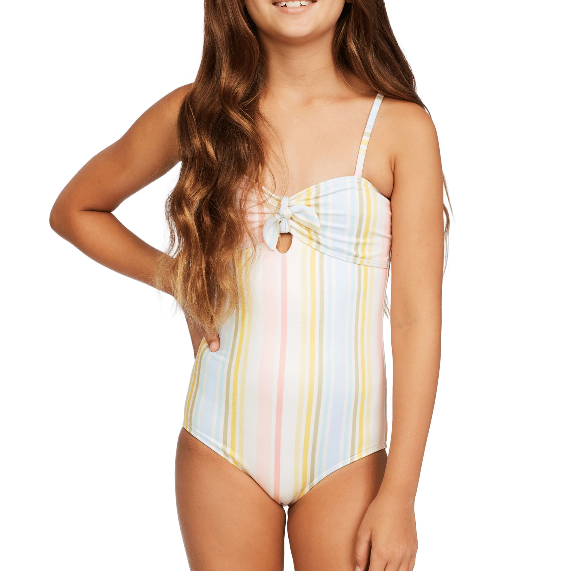Billabong Girl's Stoked On Sun One-Piece Swimsuit 3 Billabong Girl's Stoked On Sun One-Piece Swimsuit