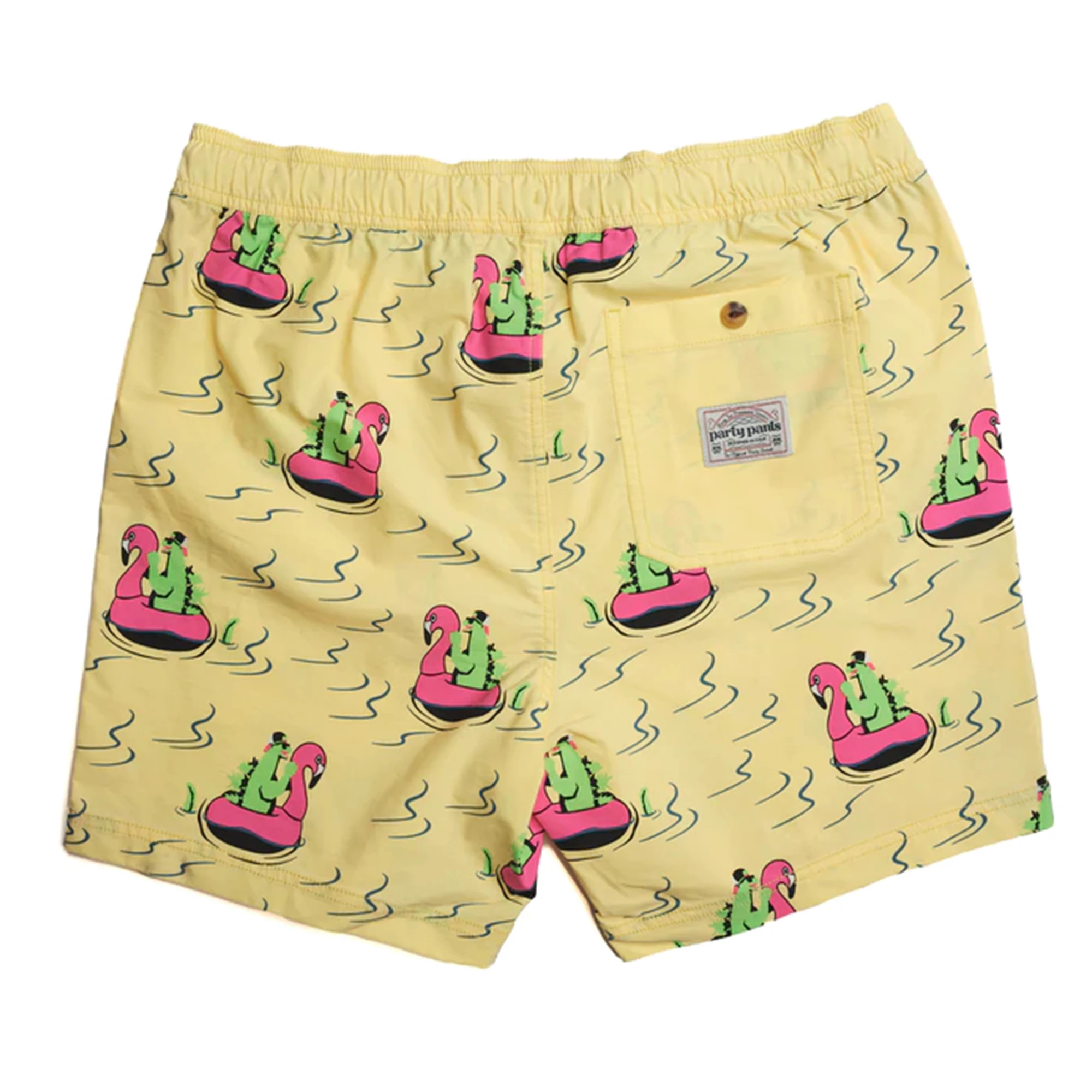 Party Pants Mens River Dino Shorts 4 Party Pants Mens River Dino Shorts - Image 2