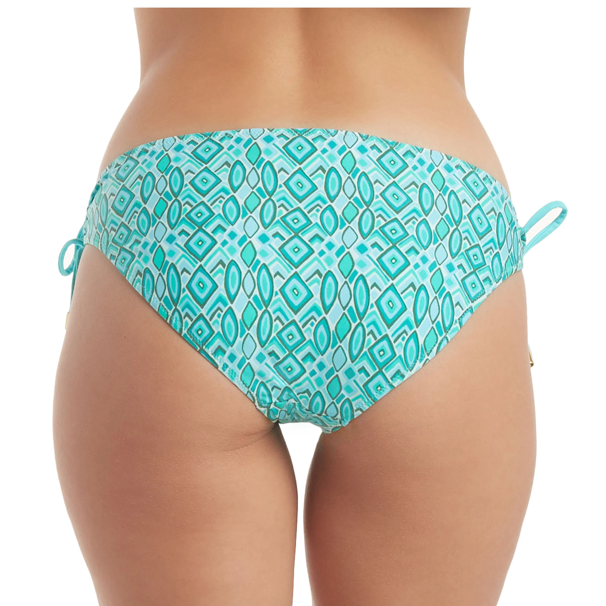 Helen Jon Womens Reversible Tunnel Side Hipster Bikini Bottoms - Printed 4 Helen Jon Womens Reversible Tunnel Side Hipster Bikini Bottoms - Printed - Image 2