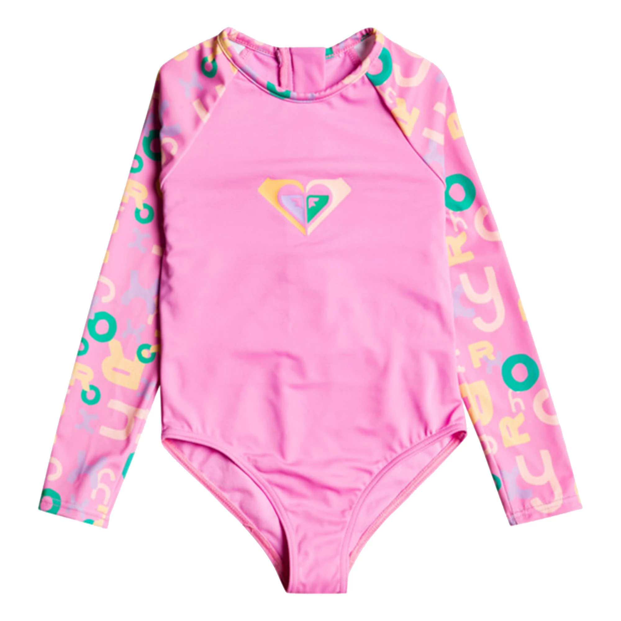 ROXY Girls Funny Bambino Long Sleeve One-Piece Rashguard 3 ROXY Girls Funny Bambino Long Sleeve One-Piece Rashguard