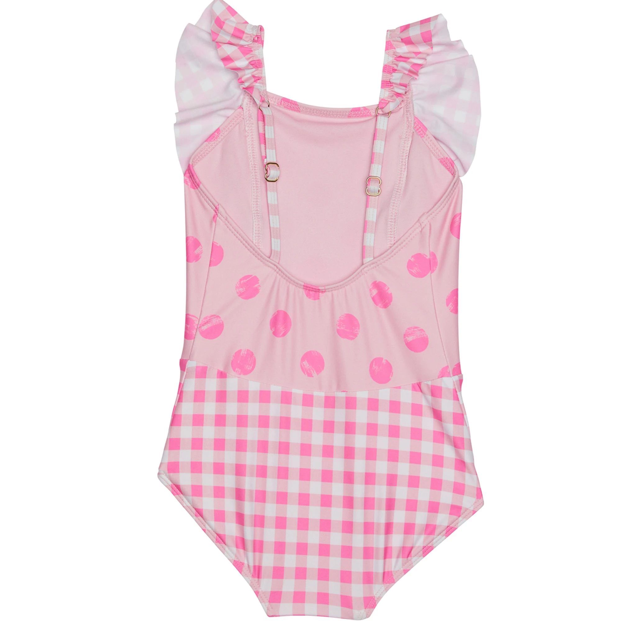 Beach Lingo Girls Shortcake Ruffle One Piece Swimsuit 4 Beach Lingo Girls Shortcake Ruffle One Piece Swimsuit - Image 2
