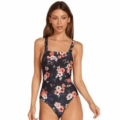 Volcom Women's Leaf It Be One Piece Swimsuit
