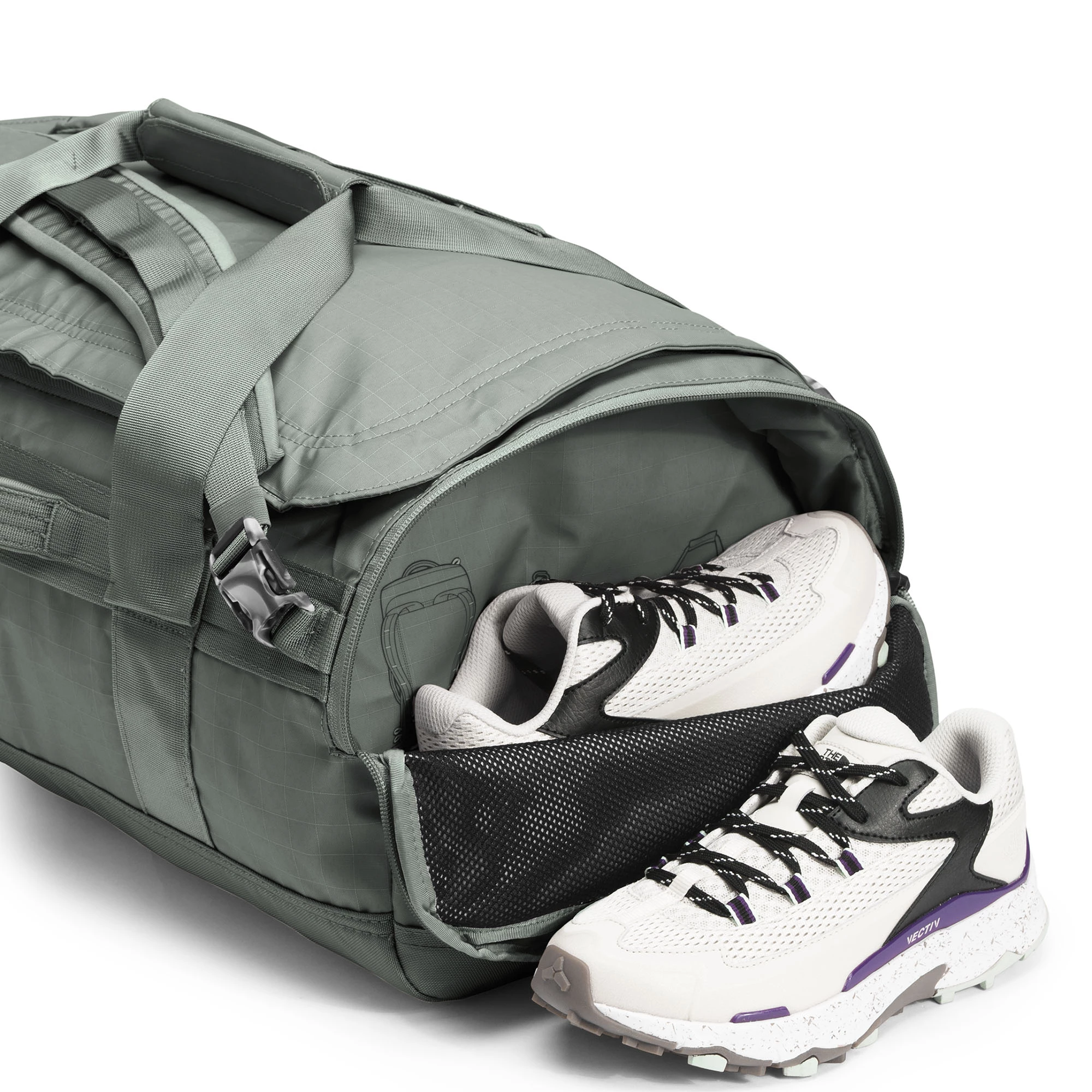 The North Face Base Camp Voyager 42 L Duffel Bag 17 The North Face Base Camp Voyager 42 L Duffel Bag - Image 15