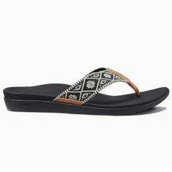 Reef Women's Ortho Bounce Woven Flip Flops -ONeill Shop 24ca0b60 c3af 44fd 9f2d c83075670b06