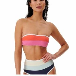 Rip Curl Womens Heat Wave Bandeau Bikini Top
