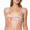 Sanctuary Womens Long Line Tall Bikini Top