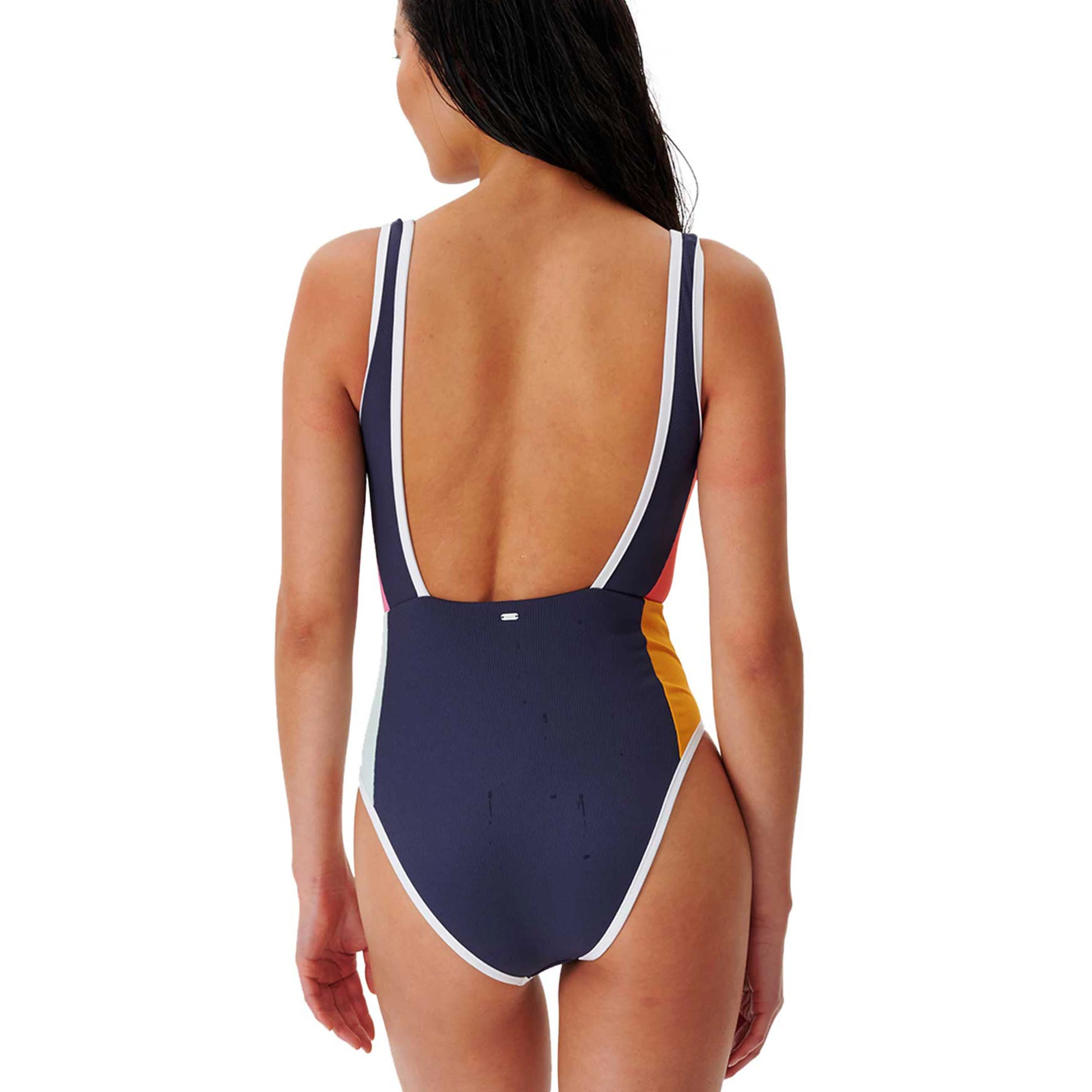 Rip Curl Womens Heat Wave Good Coverage One Piece Swimsuit 4 Rip Curl Womens Heat Wave Good Coverage One Piece Swimsuit - Image 2