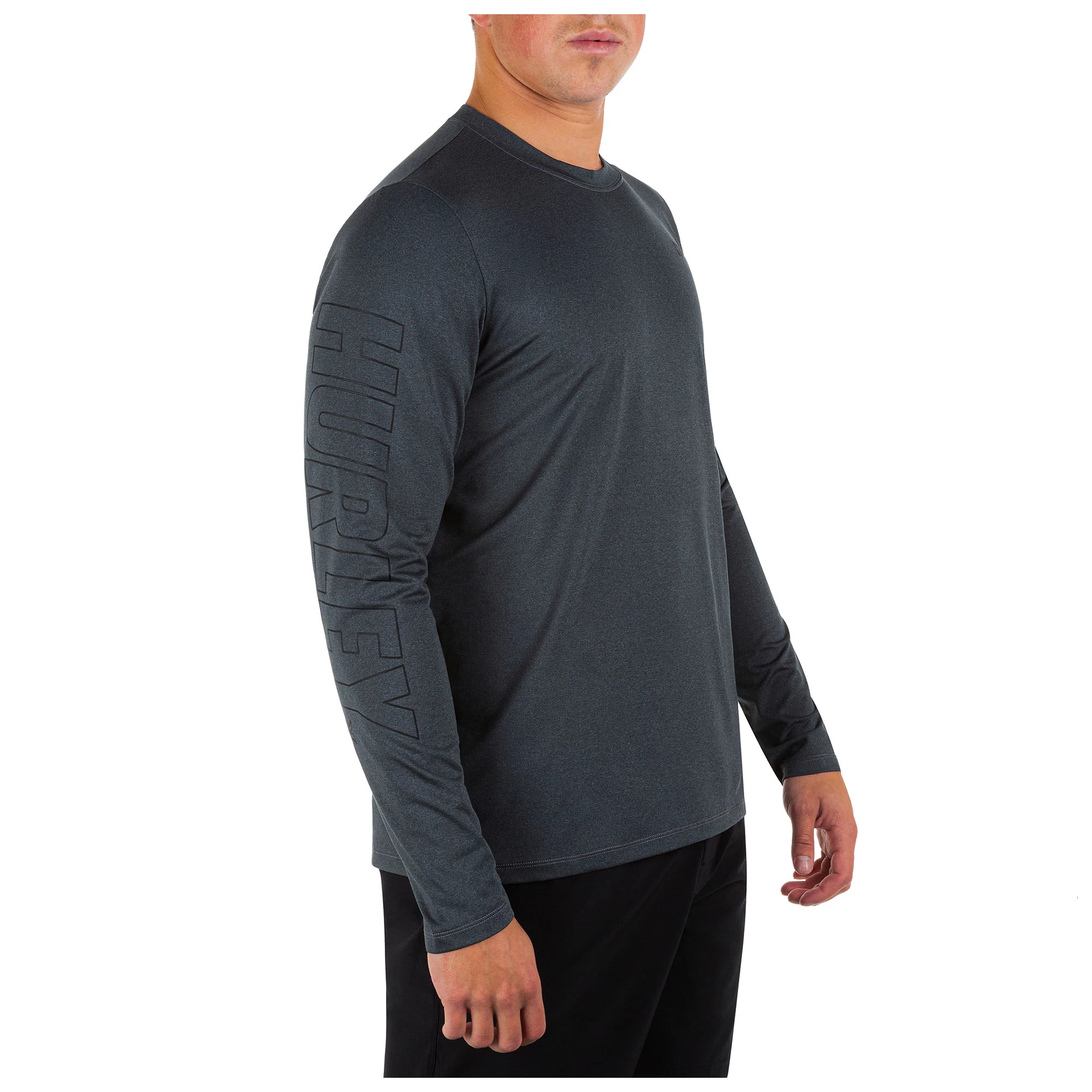 Hurley Mens H2O-Dri Easton Fastlane UPF Long Sleeve Surf Rashguard 7 Hurley Mens H2O-Dri Easton Fastlane UPF Long Sleeve Surf Rashguard - Image 5