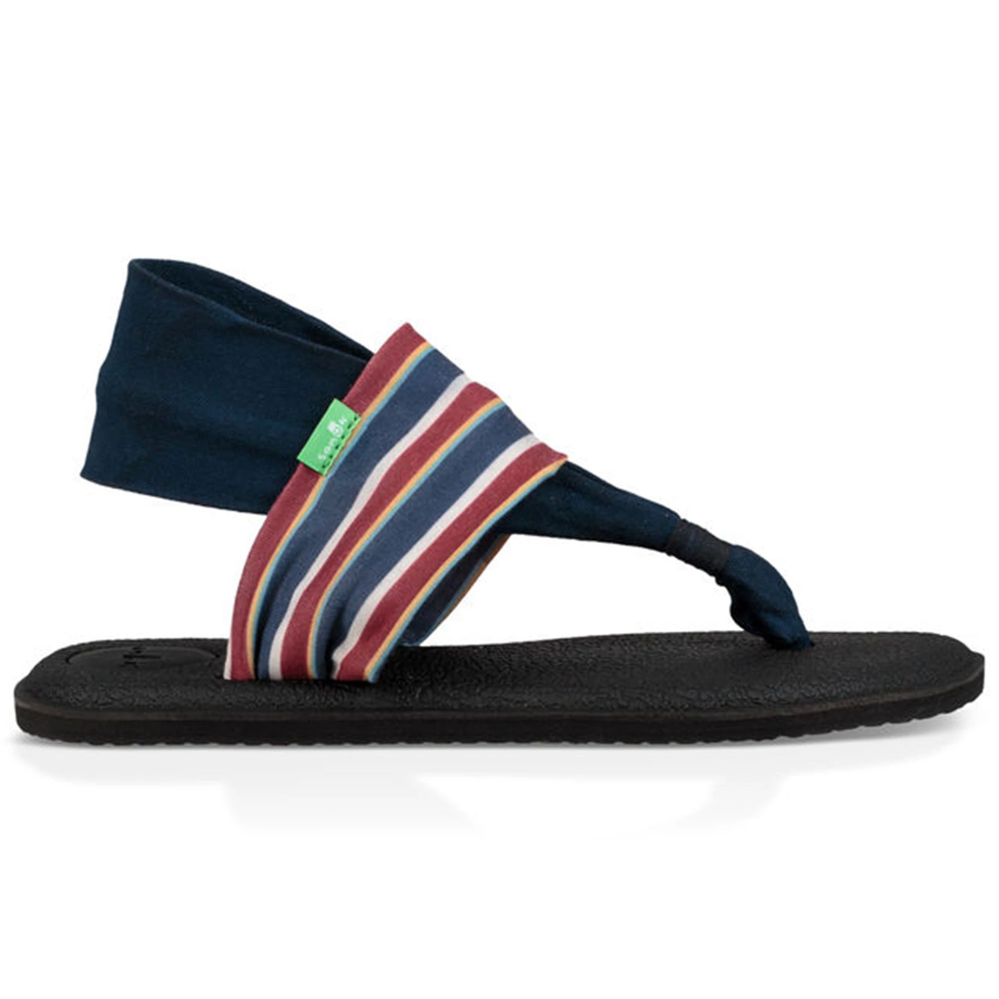 Sanuk Women's Yoga Sling 2 Prints Sandals Sand Harbor Navy 4 Sanuk Women's Yoga Sling 2 Prints Sandals Sand Harbor Navy - Image 2