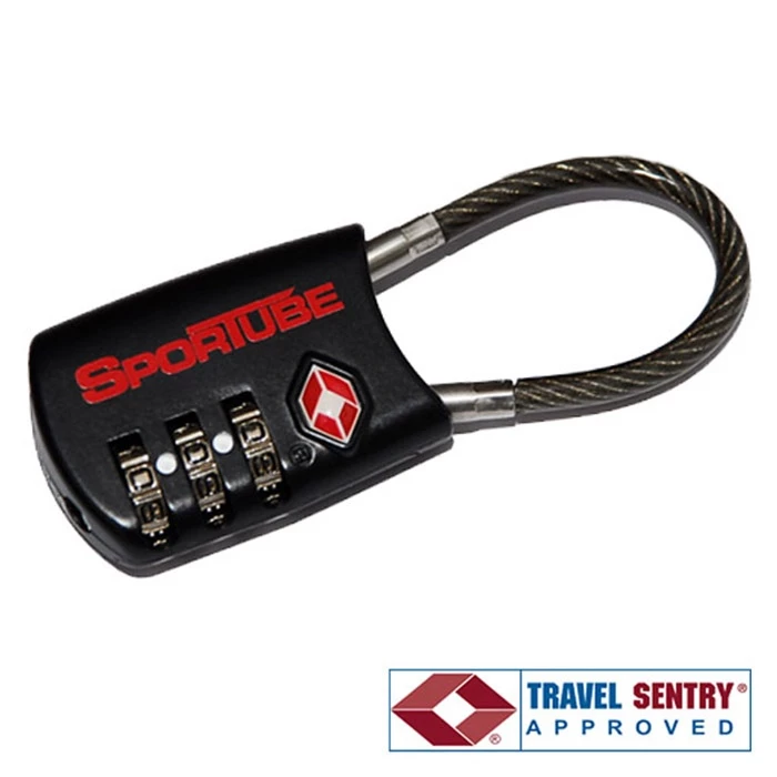 Sportube Combination Cable TSA Lock 3 Sportube Combination Cable TSA Lock