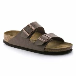 Birkenstock Women's Arizona Birkibuc Casual Sandals Mocha