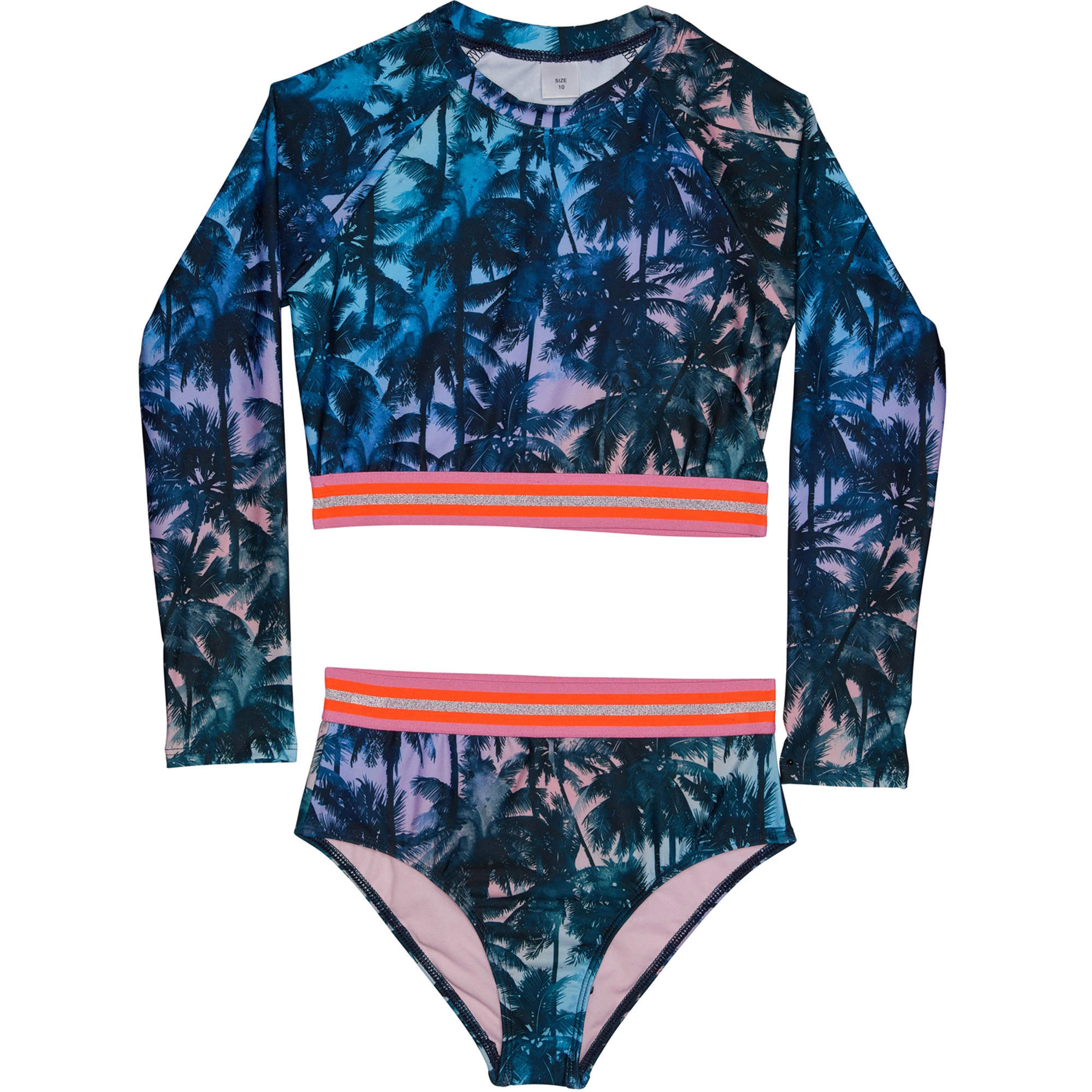 Beach Lingo Girls Santa Cruz Long Sleeve Rashguard Set 3 Beach Lingo Girls Santa Cruz Long Sleeve Rashguard Set