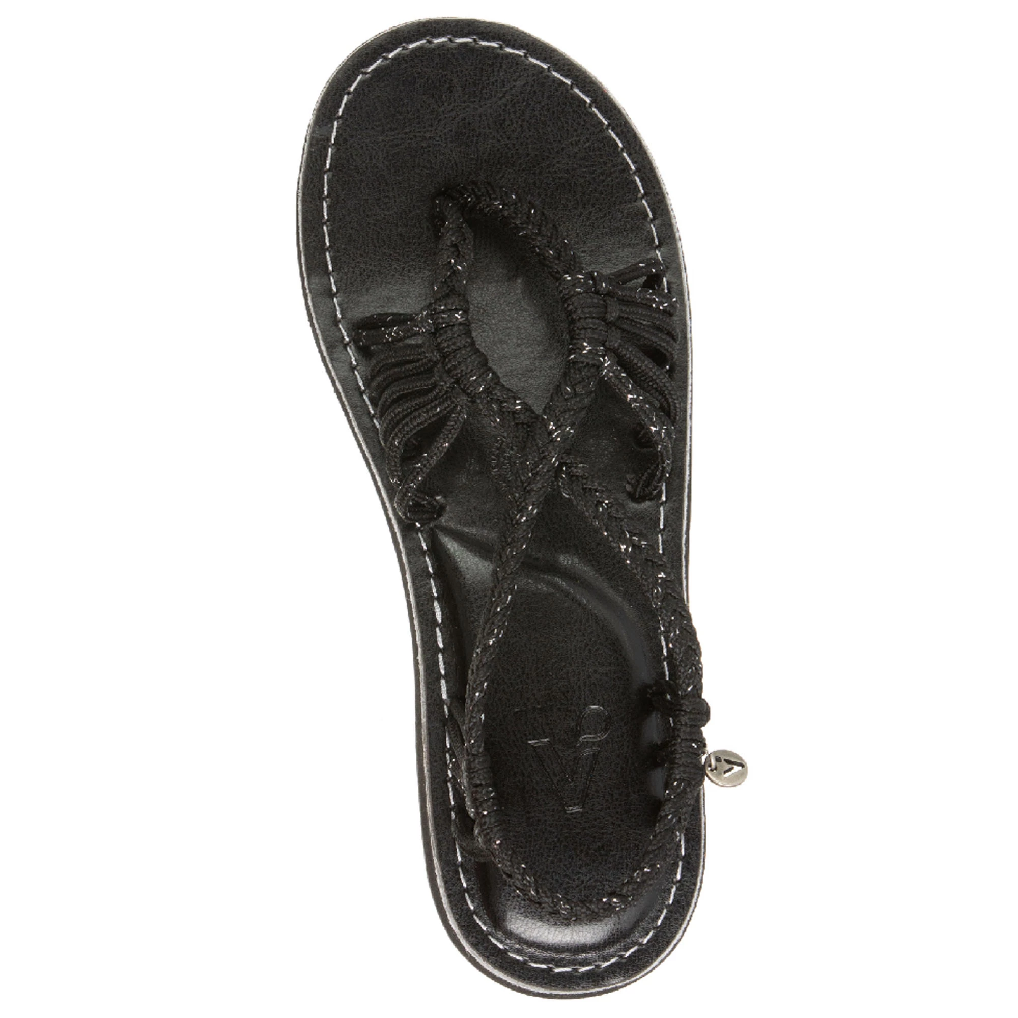 Vines Islandwear Women's Silver Lining Empress Flat Sandals 3 Vines Islandwear Women's Silver Lining Empress Flat Sandals