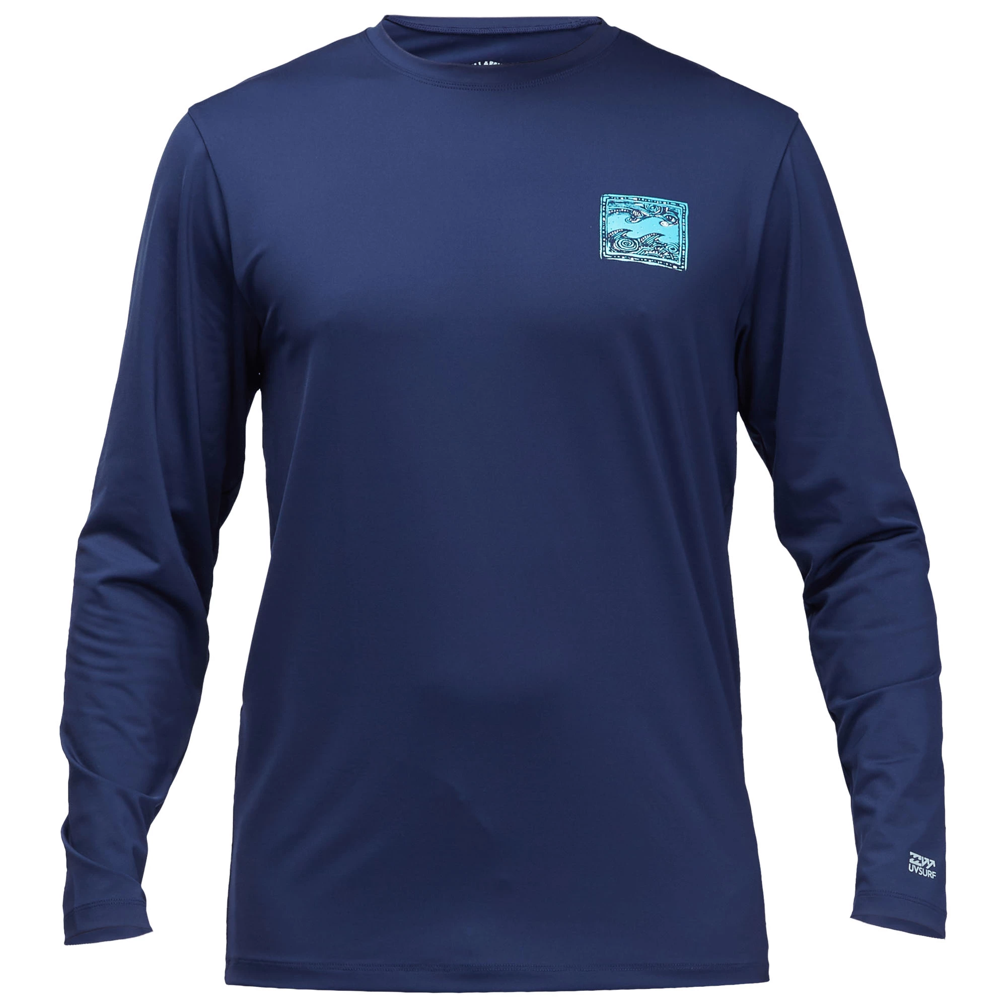 Billabong Men's Crayon Wave Long Sleeve Rashguard 4 Billabong Men's Crayon Wave Long Sleeve Rashguard - Image 2