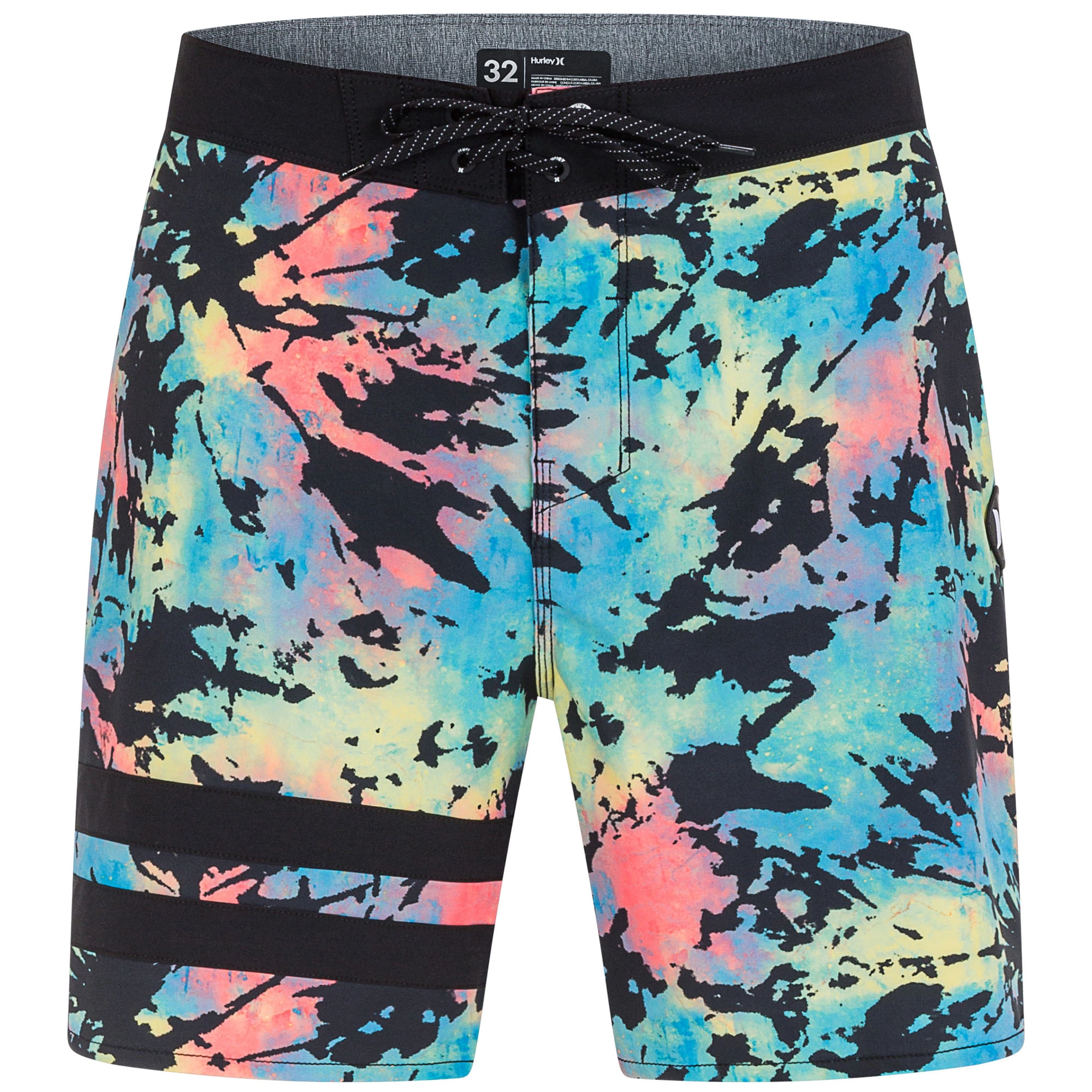 Hurley Mens Phantom Block Party 18" Boardshorts 9 Hurley Mens Phantom Block Party 18" Boardshorts - Image 7