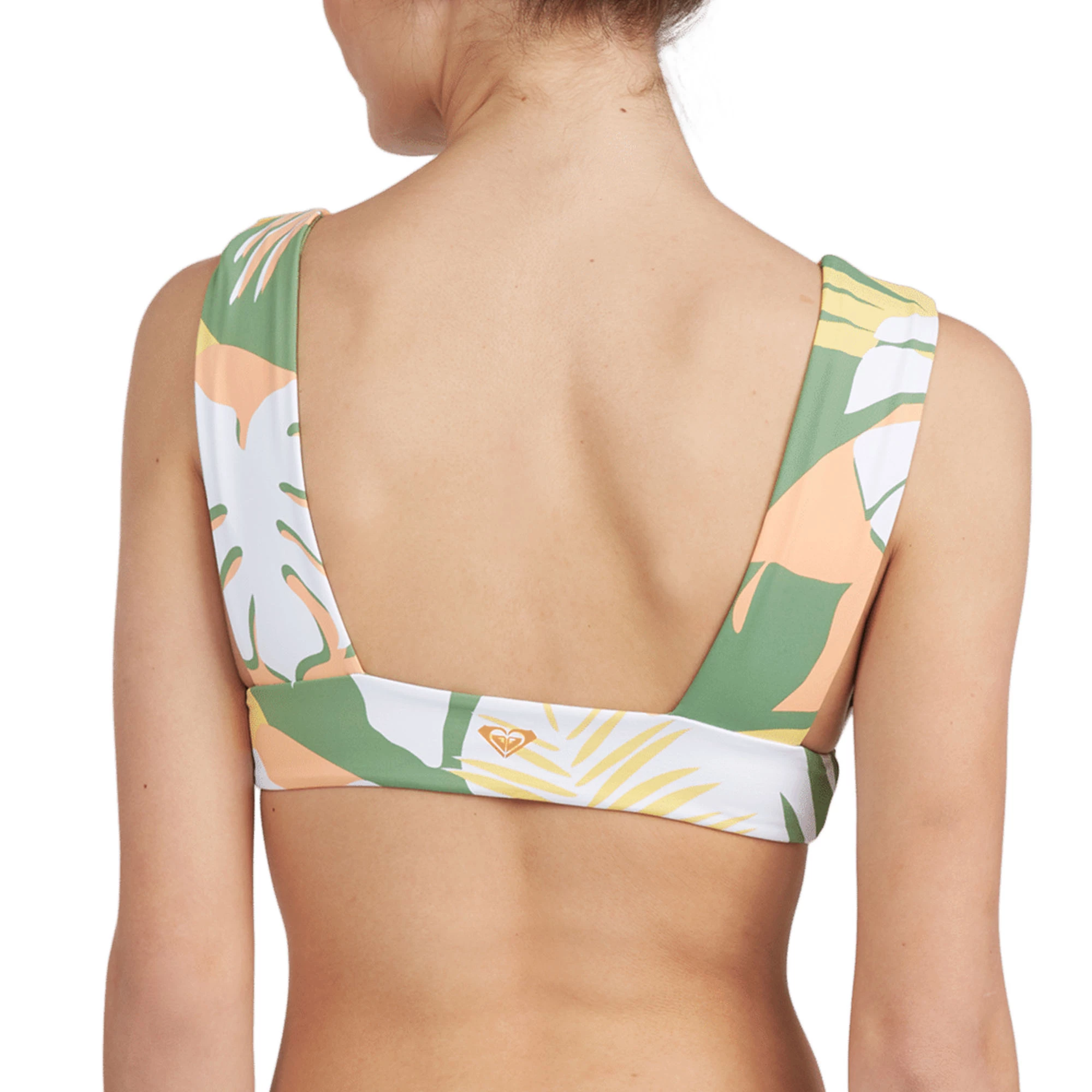 ROXY Women's Wildflowers Reversible Elongated Triangle Bikini Top 4 ROXY Women's Wildflowers Reversible Elongated Triangle Bikini Top - Image 2