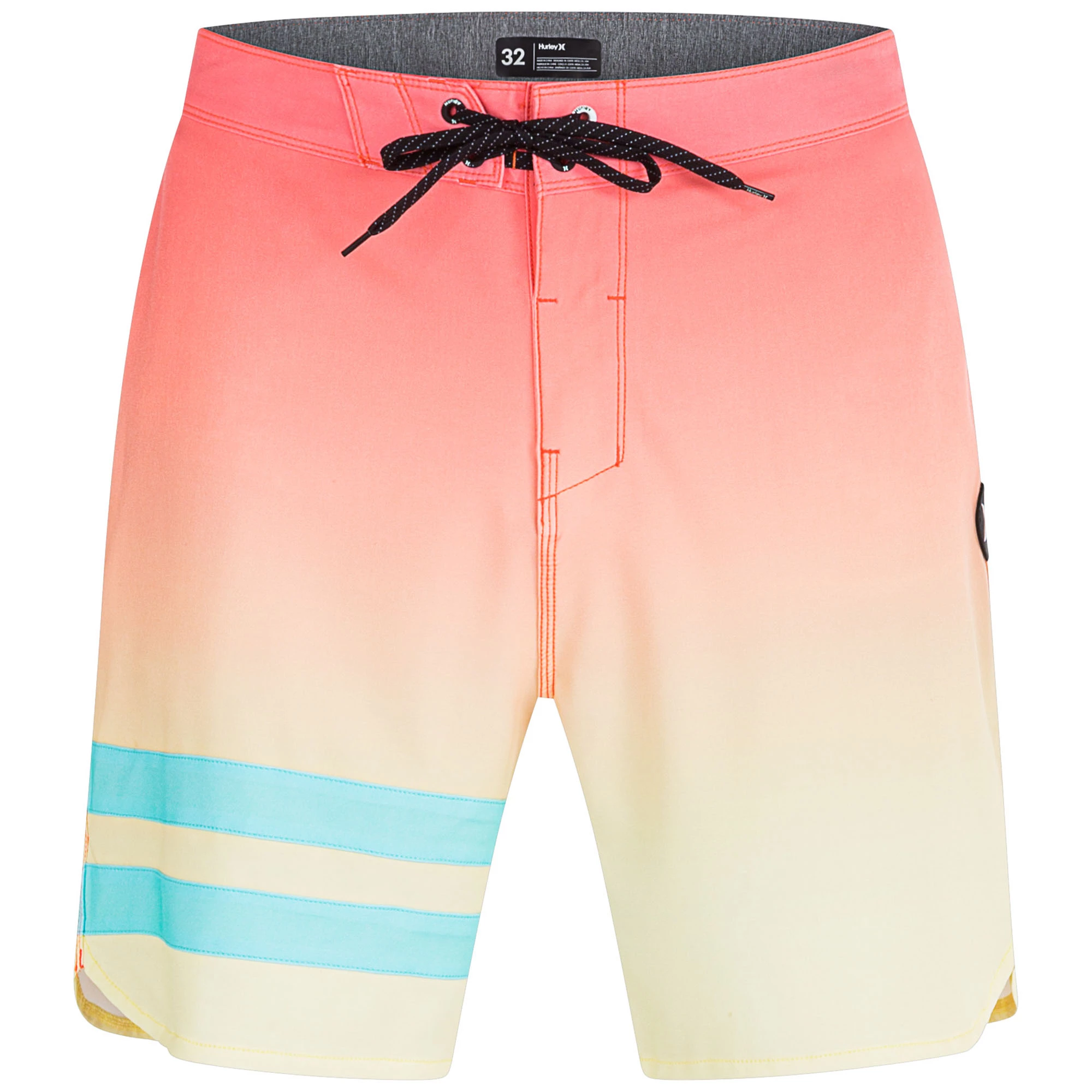 Hurley Mens Phantom Block Party 18" Boardshorts 3 Hurley Mens Phantom Block Party 18" Boardshorts