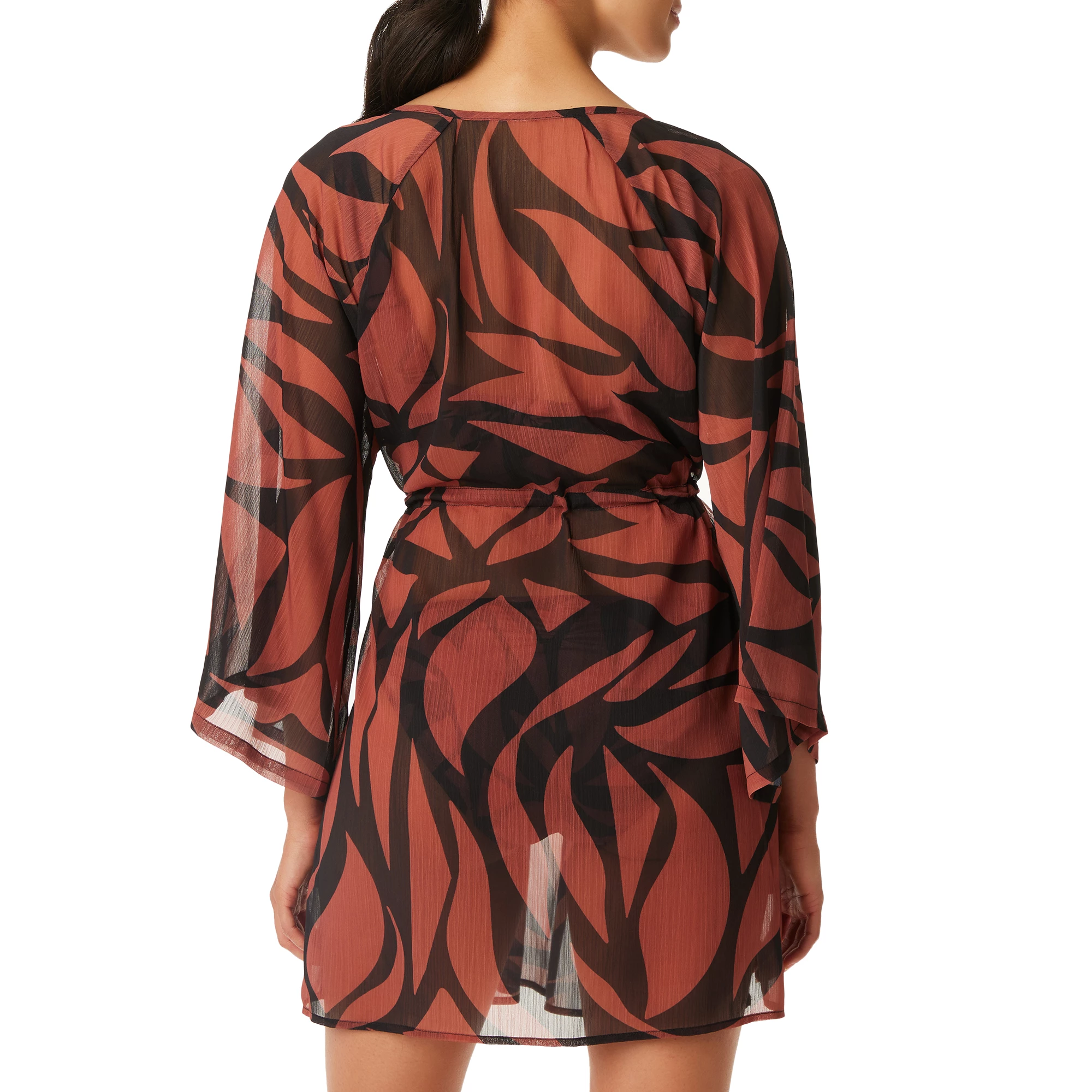 Sanctuary Womens Abstract Animal Cover Up 4 Sanctuary Womens Abstract Animal Cover Up - Image 2