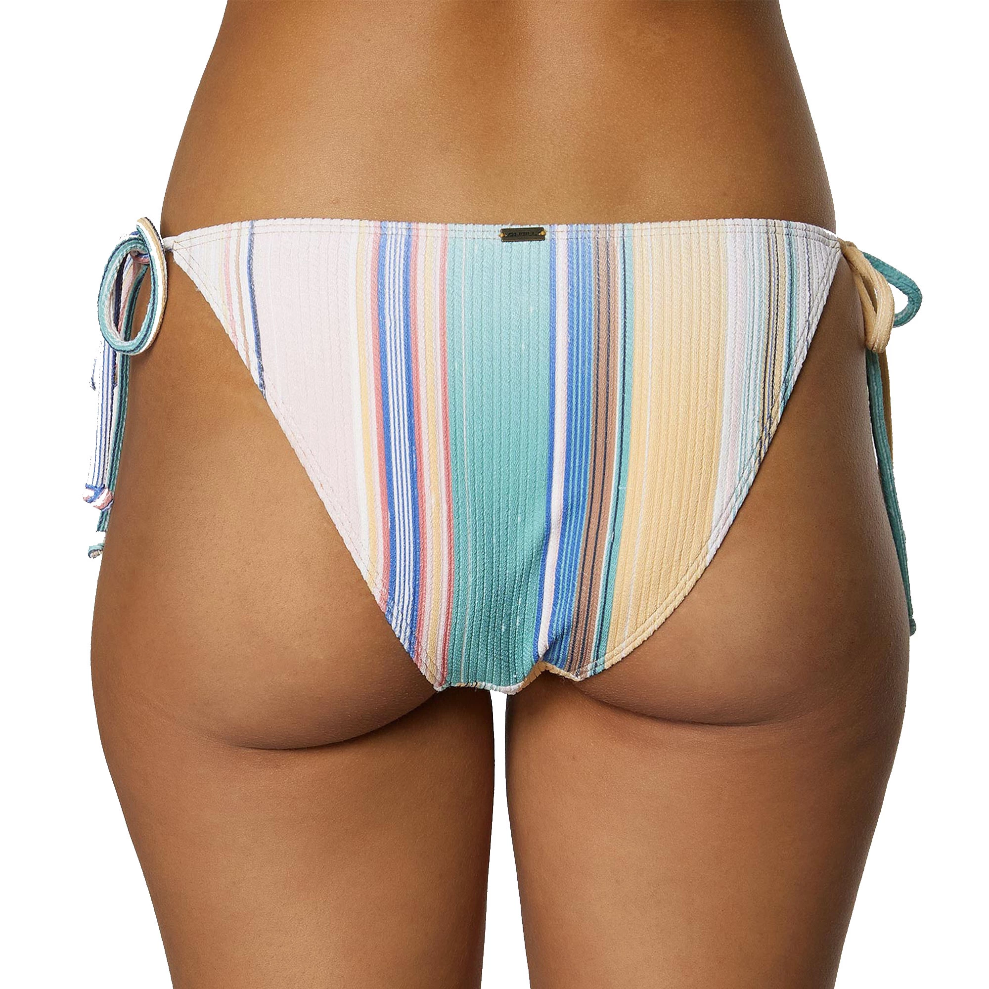 O'Neill ONeill Womens Baja Stripe Maracas Tie Side Swim Bottom 4 O'Neill ONeill Womens Baja Stripe Maracas Tie Side Swim Bottom - Image 2