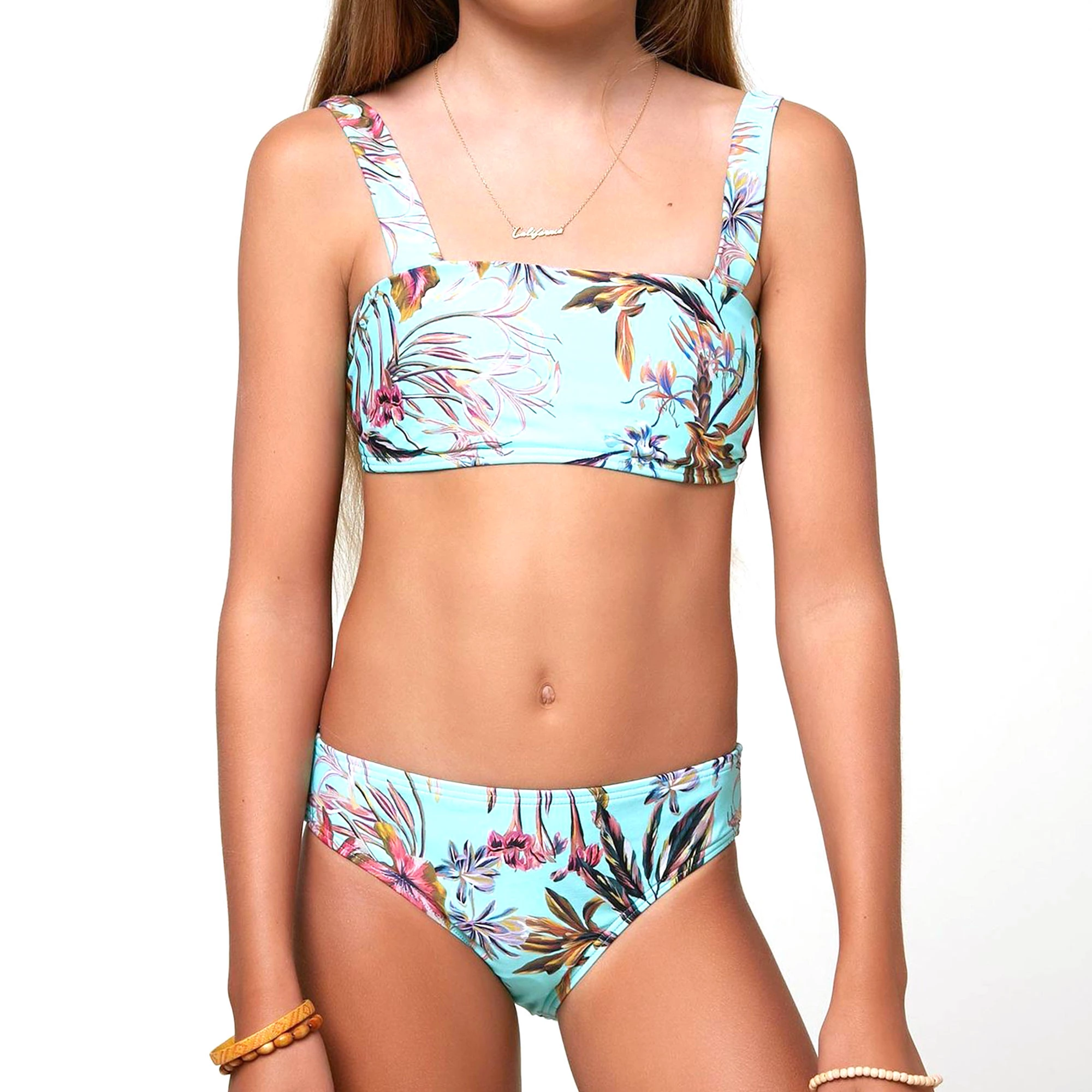 O'Neill Girl's Aloha Crossback Bralette Set 3 O'Neill Girl's Aloha Crossback Bralette Set