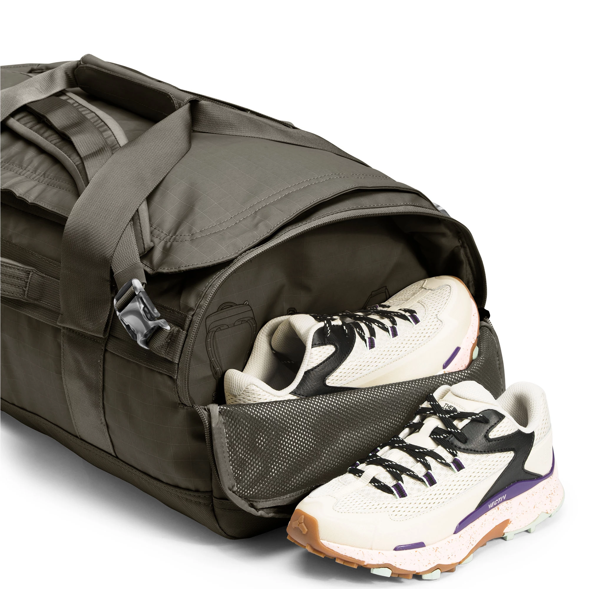 The North Face Base Camp Voyager 42 L Duffel Bag 9 The North Face Base Camp Voyager 42 L Duffel Bag - Image 7