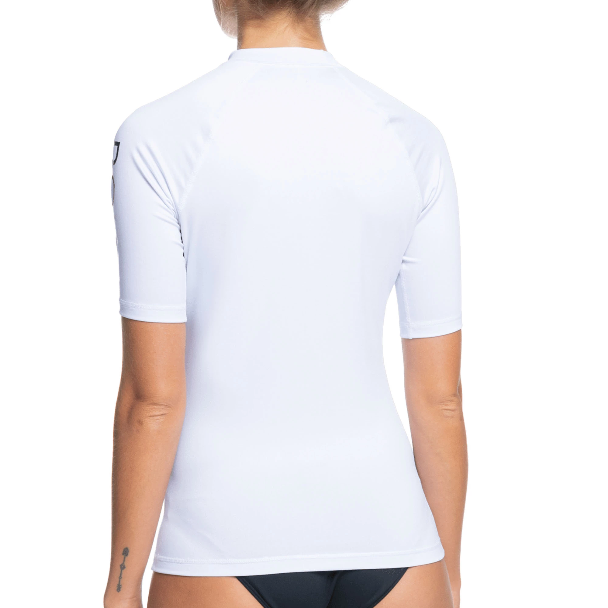 ROXY Women's Whole Hearted Short Sleeve Rashguard 4 ROXY Women's Whole Hearted Short Sleeve Rashguard - Image 2