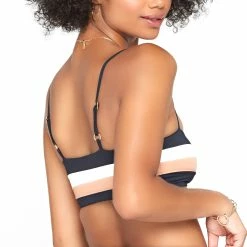L*Space Womens Rebel Stripe Bikini Top 21 L*Space Womens Rebel Stripe Bikini Top -ONeill Shop 51095f6a 9a23 4ba8 9152 cac8e70b6da3
