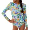 O'Neill ONeill Girls Sami Floral Twist Back Swimsuit