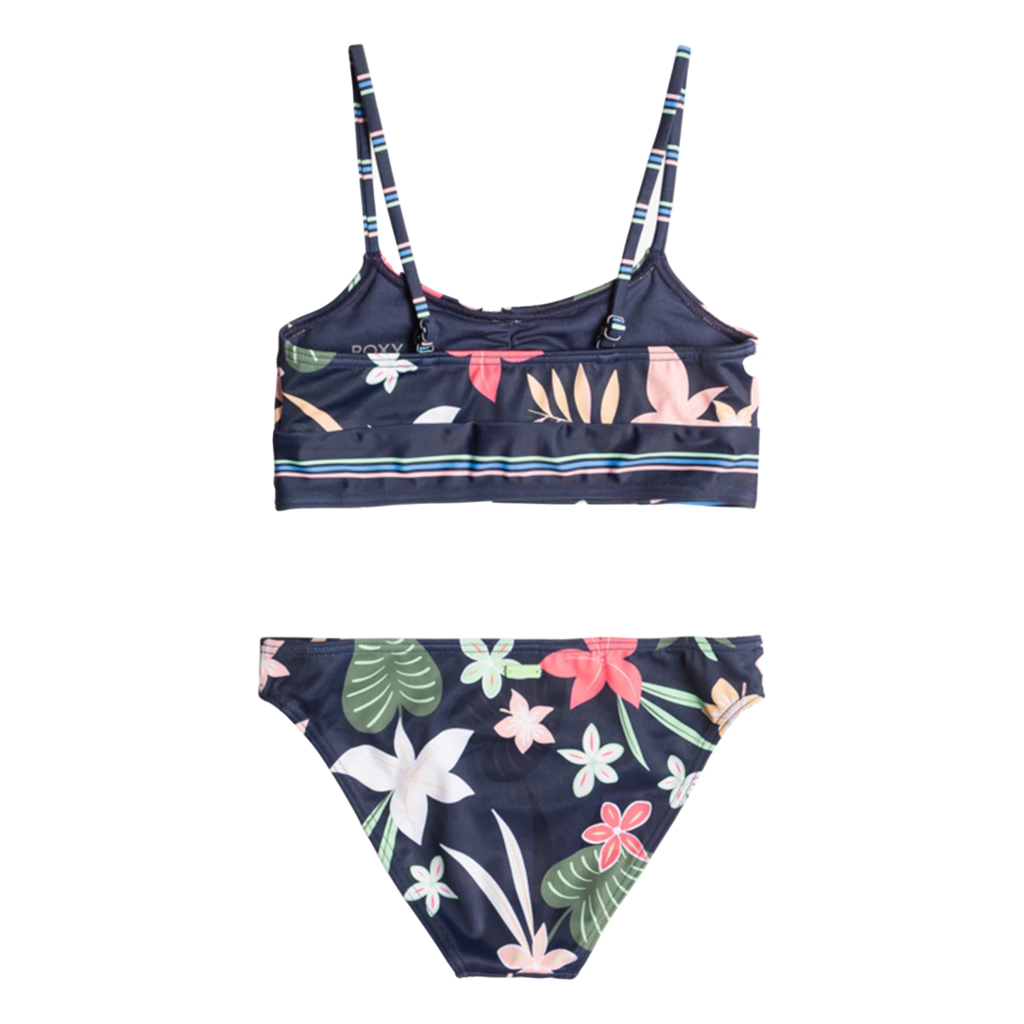 ROXY Girls Vacay For Life Crop Two Piece Bikini Set 4 ROXY Girls Vacay For Life Crop Two Piece Bikini Set - Image 2