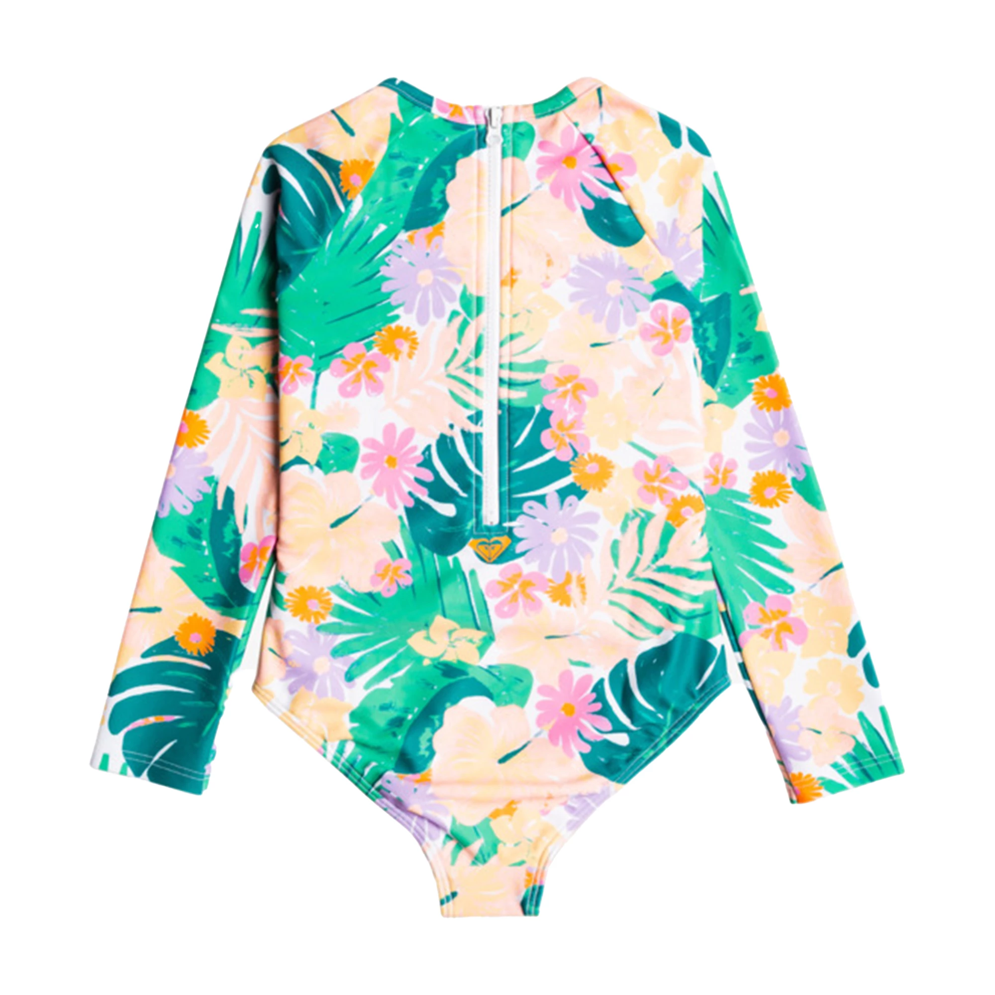 ROXY Girls Paradisiac Island Long Sleeve One-Piece Rashguard 4 ROXY Girls Paradisiac Island Long Sleeve One-Piece Rashguard - Image 2