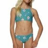 O'Neill ONeill Girls Chan Floral Braided Hi-Neck Swim Set -ONeill Shop 58ed8117 1632 479b 9c92 fb63b514b1e2