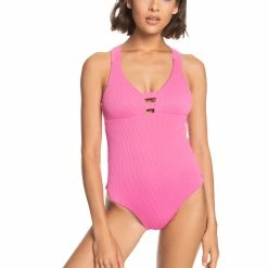 ROXY Womens Love Rib Asia One-Piece Swimsuit