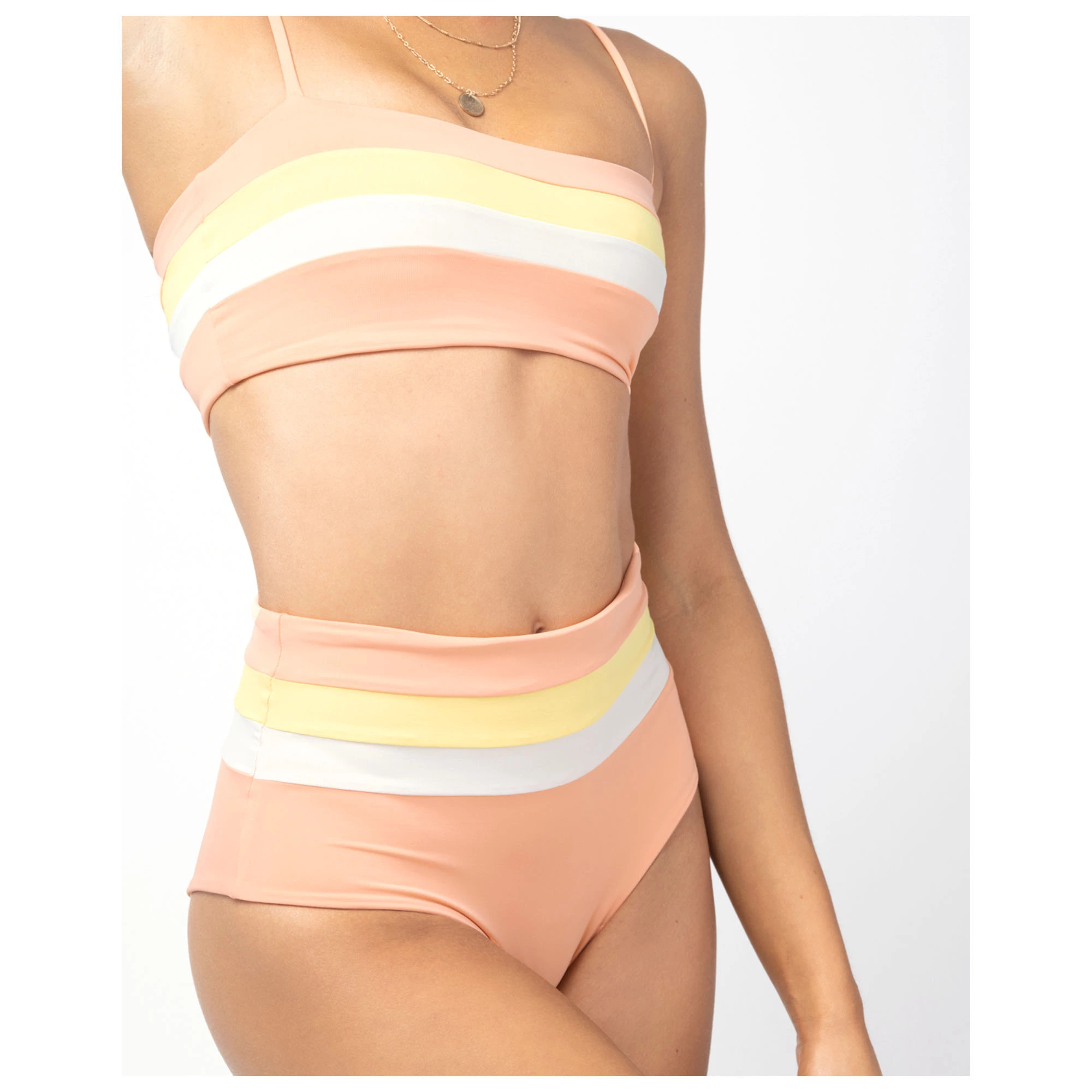 L*Space Womens Rebel Stripe Bikini Top 9 L*Space Womens Rebel Stripe Bikini Top - Image 7