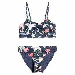 ROXY Girls Vacay For Life Crop Two Piece Bikini Set