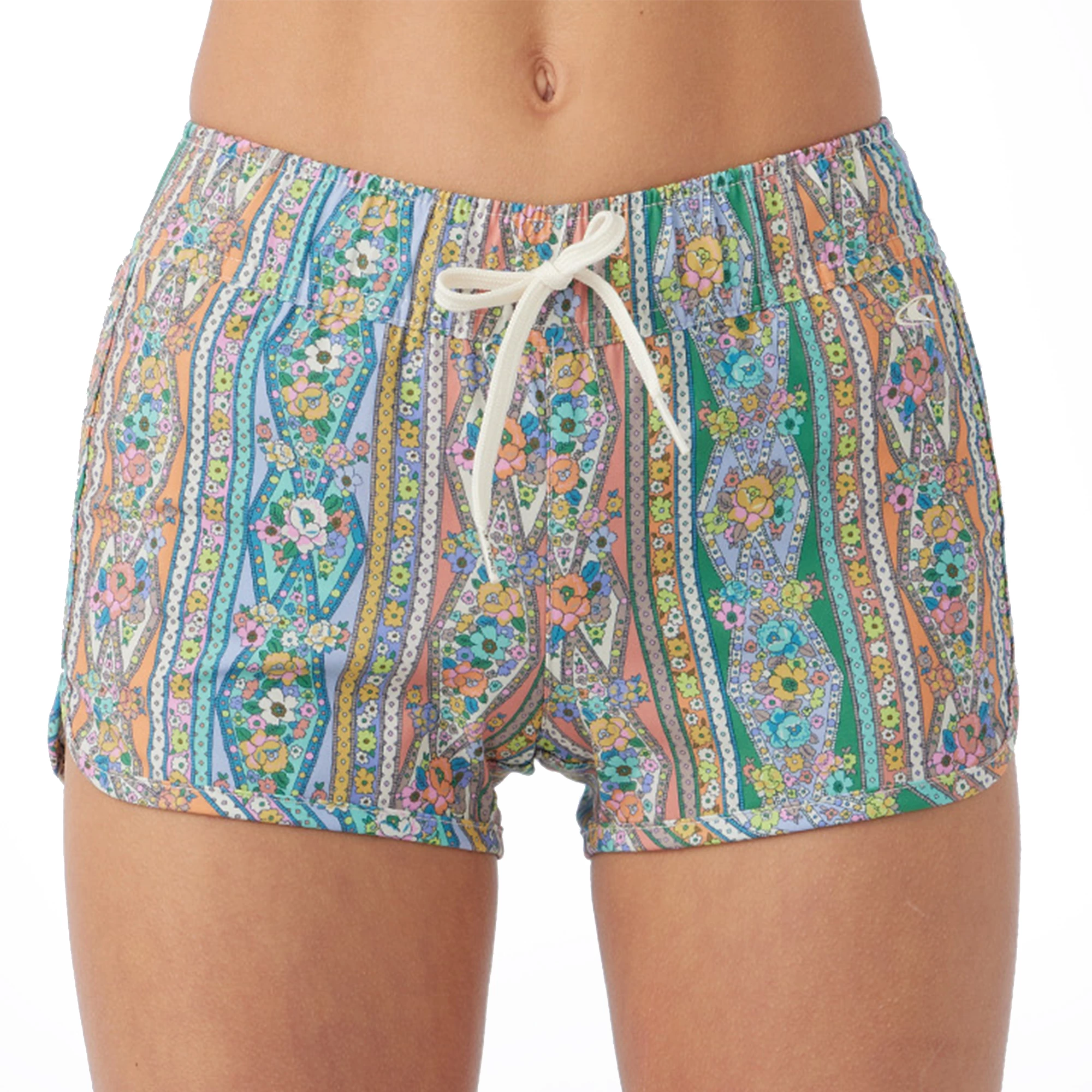 O'Neill ONeill Girls Lane Printed Stretch 2" Boardshorts 3 O'Neill ONeill Girls Lane Printed Stretch 2" Boardshorts