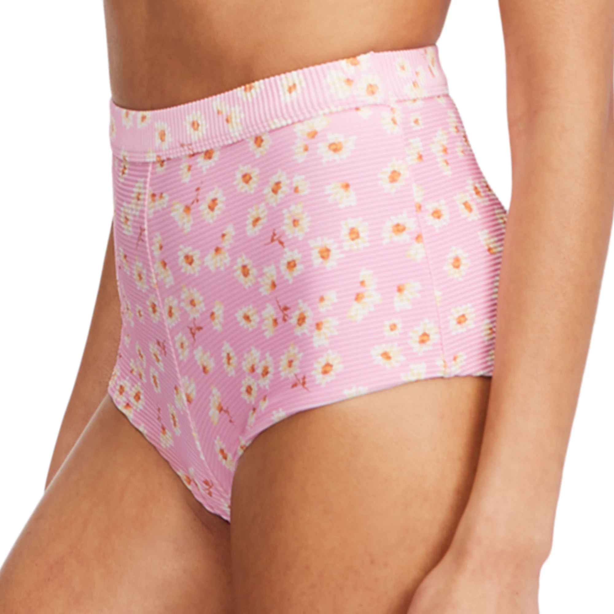 Billabong Womens Daisy Craze Avalon High-Waisted Bikini Bottoms 4 Billabong Womens Daisy Craze Avalon High-Waisted Bikini Bottoms - Image 2