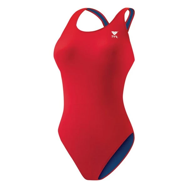 TYR Women's TYReco Solid Maxfit Swimsuit 6 TYR Women's TYReco Solid Maxfit Swimsuit - Image 4