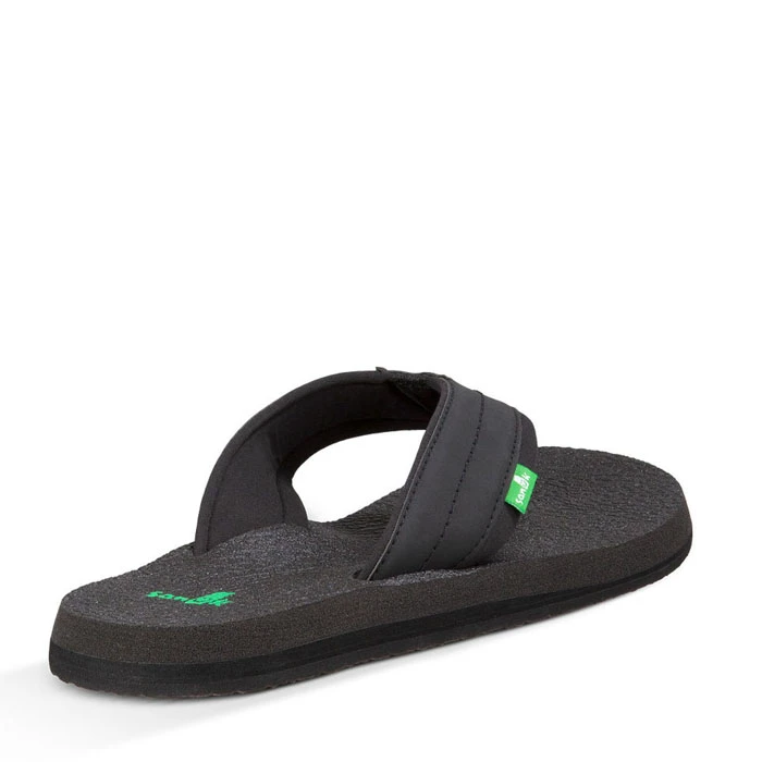 Sanuk Men's Beer Cozy 2 Sandals Black 6 Sanuk Men's Beer Cozy 2 Sandals Black - Image 4