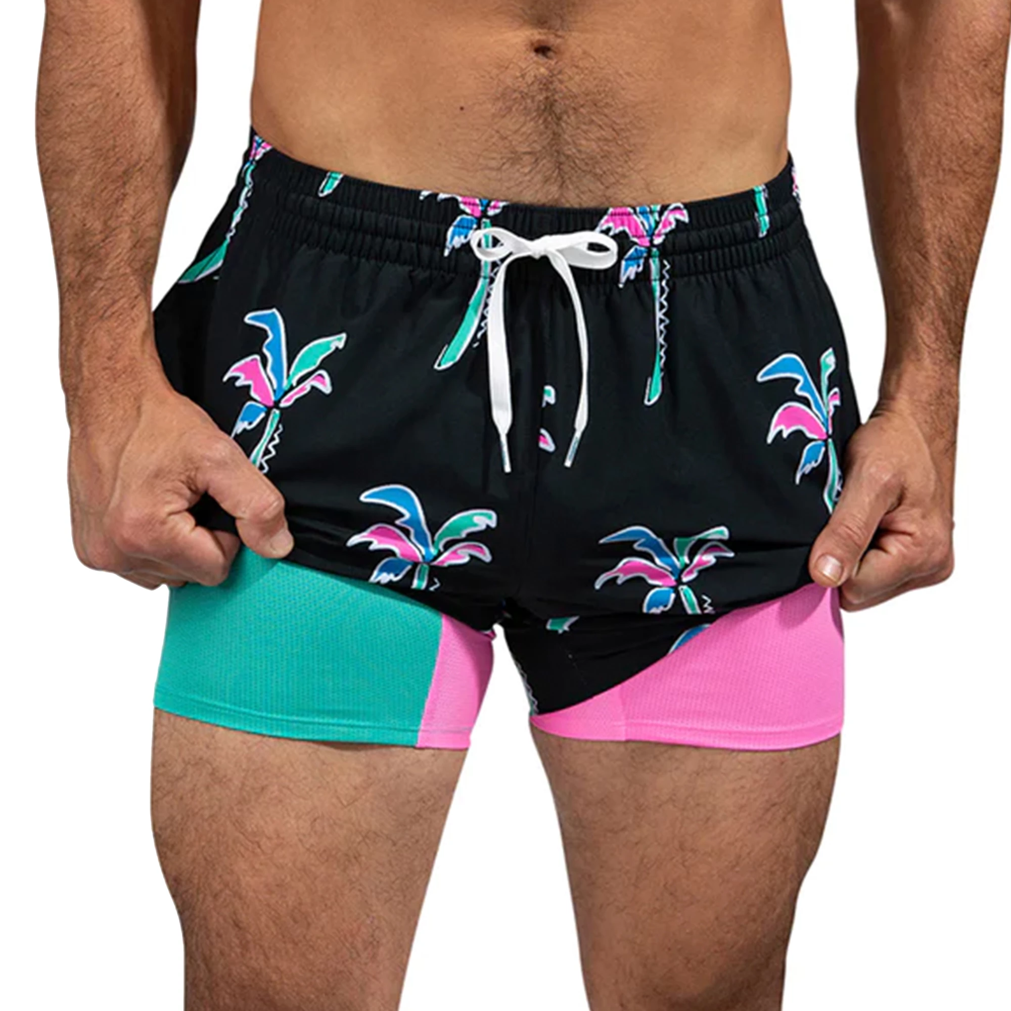 Chubbies Mens Havana Nights 5.5" (Lined Classic) Swim Trunks 5 Chubbies Mens Havana Nights 5.5" (Lined Classic) Swim Trunks - Image 3