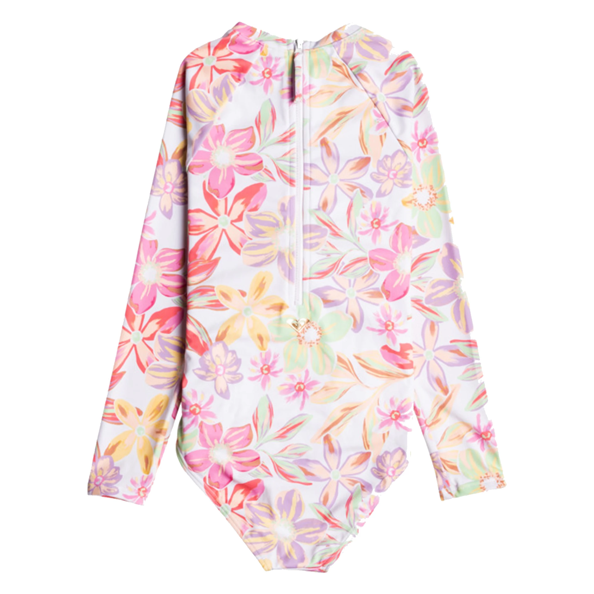 ROXY Girls Tropical Time Long Sleeve One Piece Rashguard 4 ROXY Girls Tropical Time Long Sleeve One Piece Rashguard - Image 2