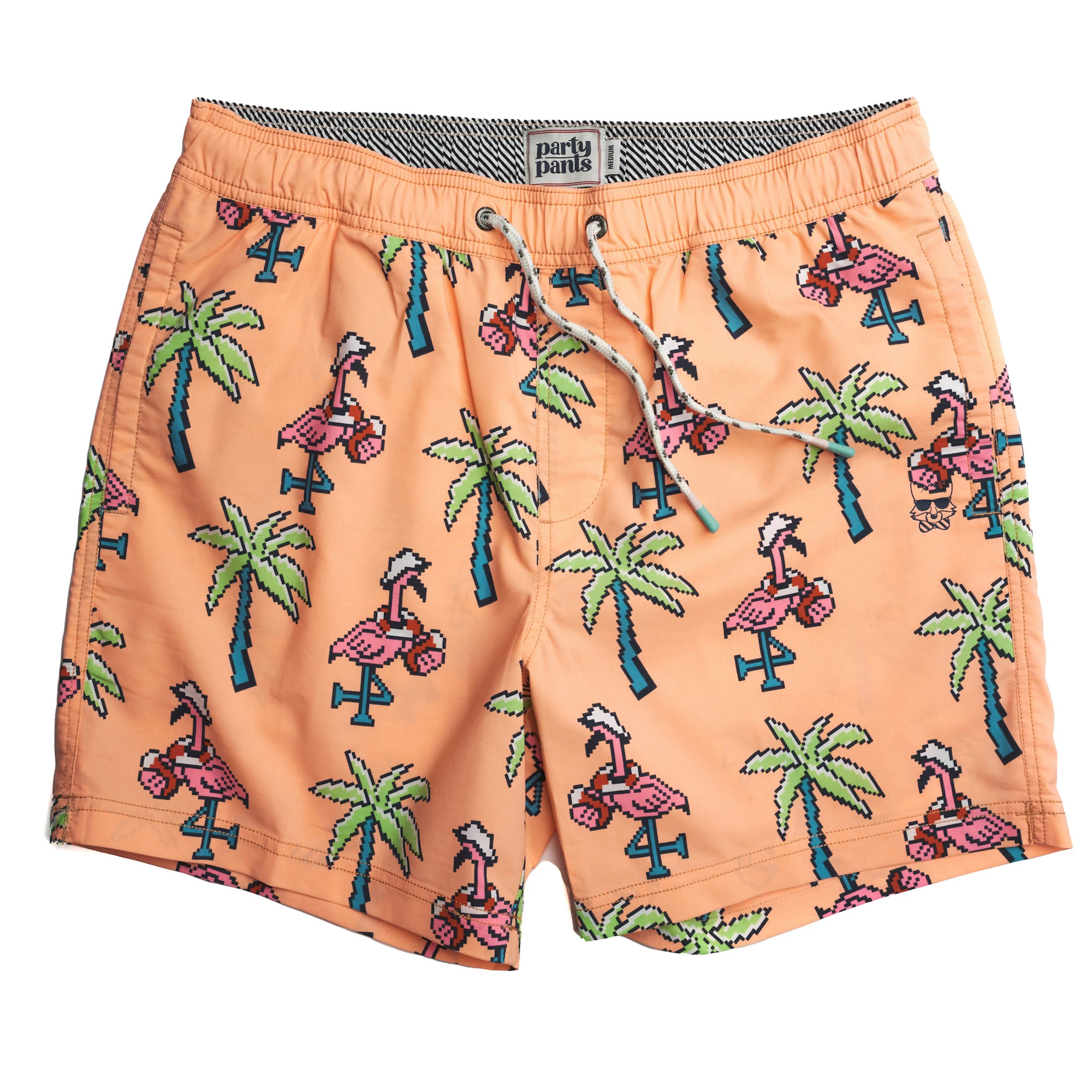 Party Pants Mens Pixel Mingo Shorts 3 Party Pants Mens Pixel Mingo Shorts