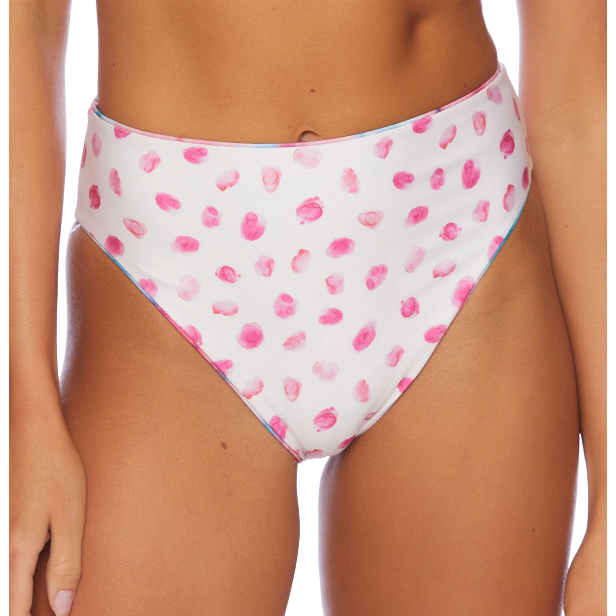 Splendid Womens Twist Of Fate Reversible High Waist Bikini Bottoms 5 Splendid Womens Twist Of Fate Reversible High Waist Bikini Bottoms - Image 3