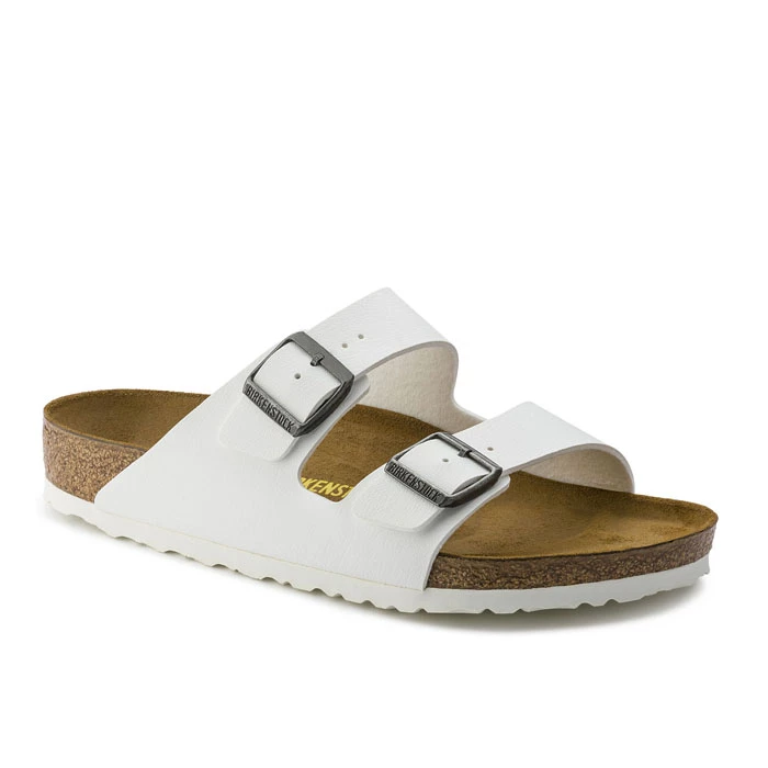 Birkenstock Women's Arizona Birko Flor Sandals White 3 Birkenstock Women's Arizona Birko Flor Sandals White