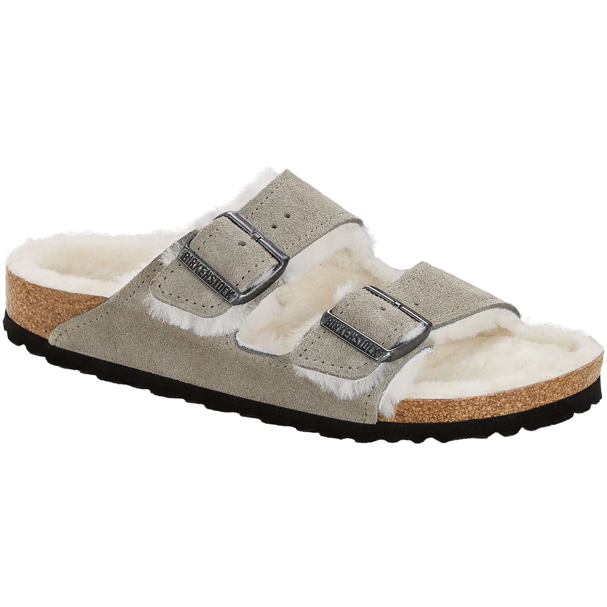 Birkenstock Women's Arizona Shearling Narrow Sandals 11 Birkenstock Women's Arizona Shearling Narrow Sandals - Image 9