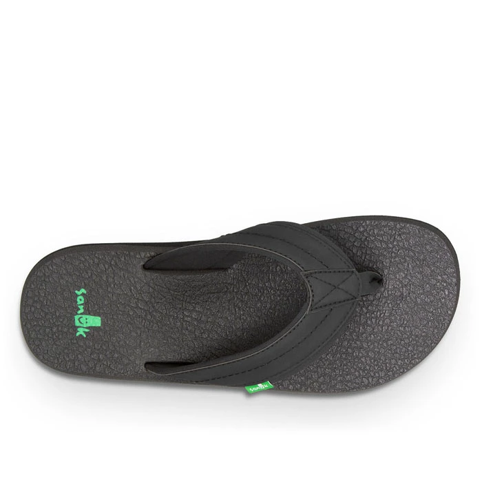 Sanuk Men's Beer Cozy 2 Sandals Black 7 Sanuk Men's Beer Cozy 2 Sandals Black - Image 5