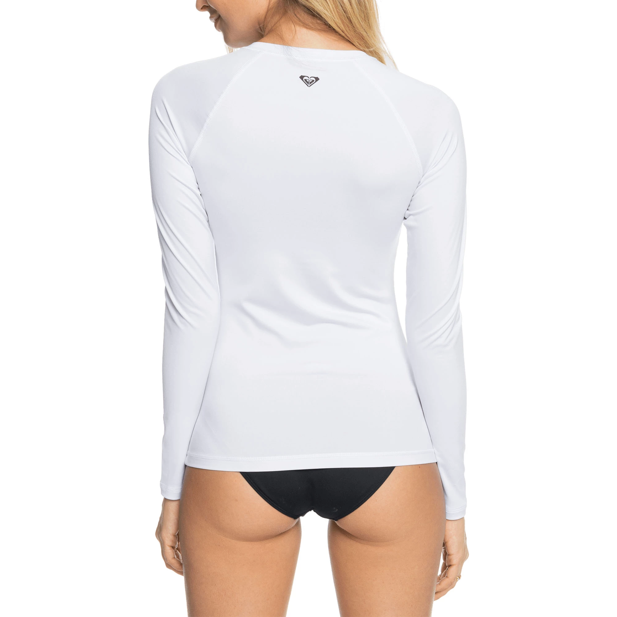 ROXY Womens Essentials Long Sleeve Zipped Rashguard 4 ROXY Womens Essentials Long Sleeve Zipped Rashguard - Image 2